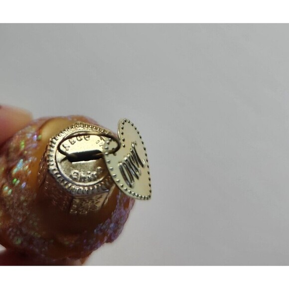 OWC Small PINE CONE Glass OLD WORLD Christmas Ornament Gold Glitter Nature - Picture 5 of 6